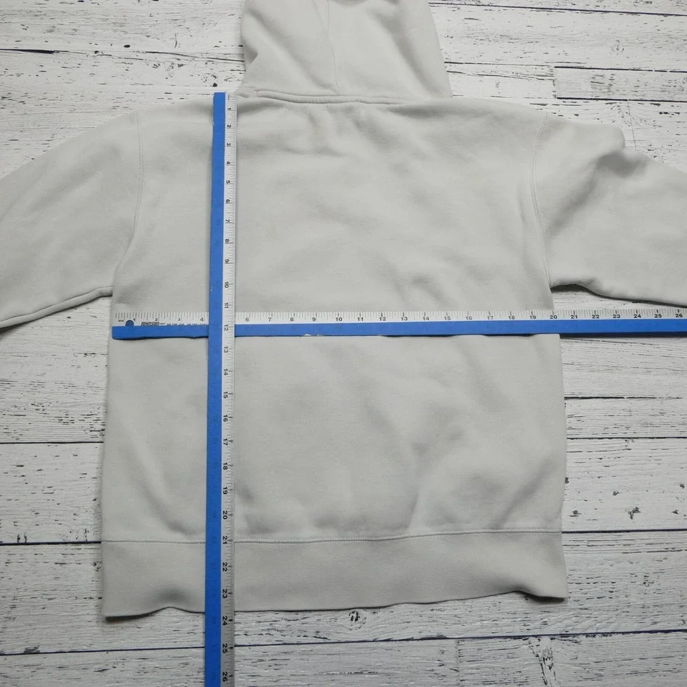 Nike SB Skateboarding Hoodie Adult Small Light Gray Hooded Sweatshirt Y2K Grunge
